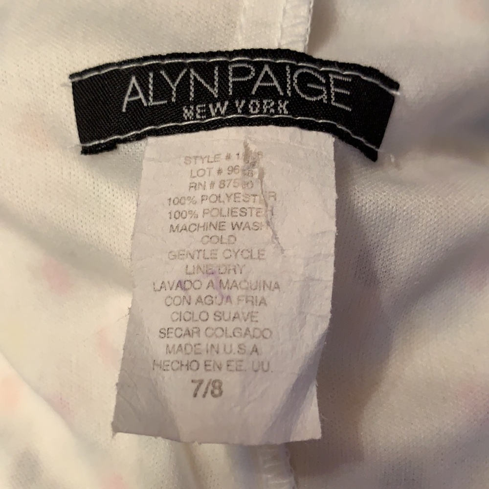 Size 7/8 Alyn Paige Polka Dots Sleeveless Dress - Picture 10 of 10